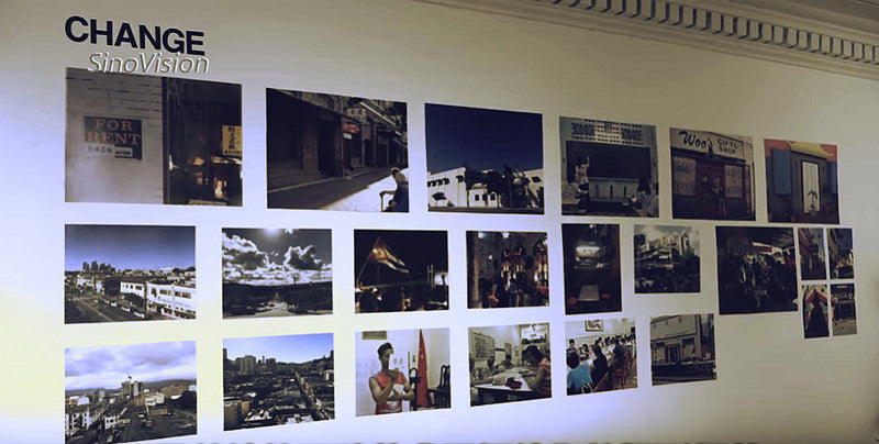 Photographs from the Homeward Bound exhibition in the Pearl River Mart gallery