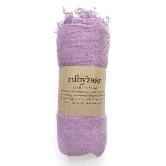 Rubyzaar Boho Organic Shawl