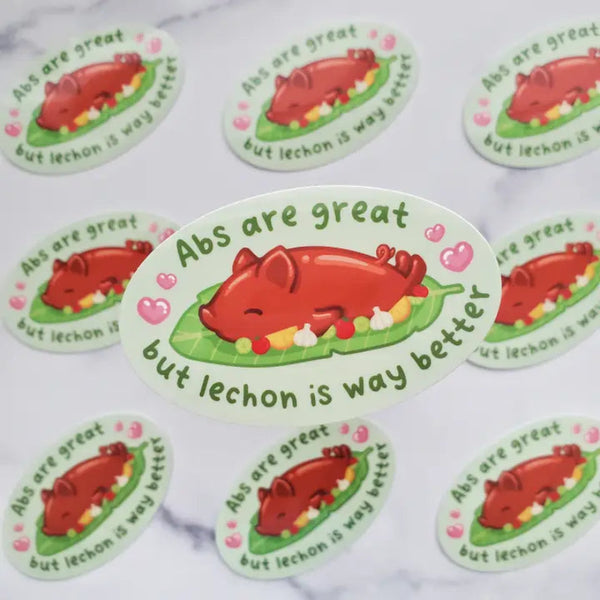 Lechon is Better Vinyl Sticker