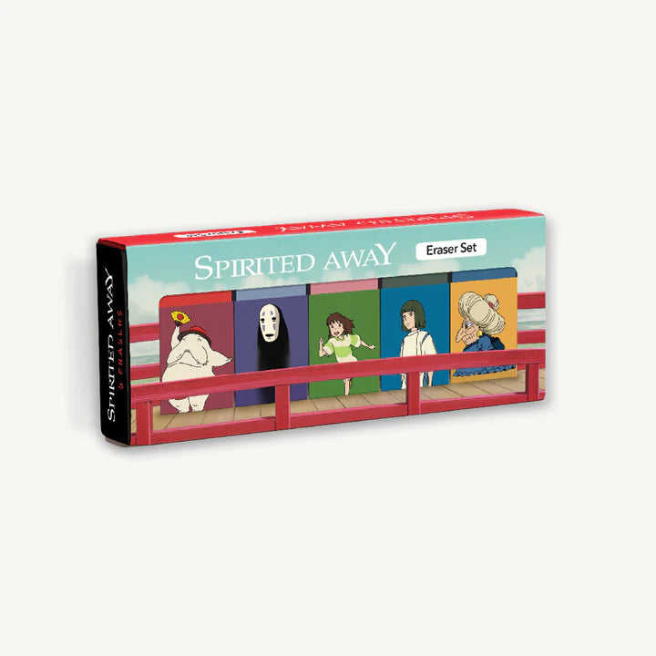 Spirited Away Eraser Set