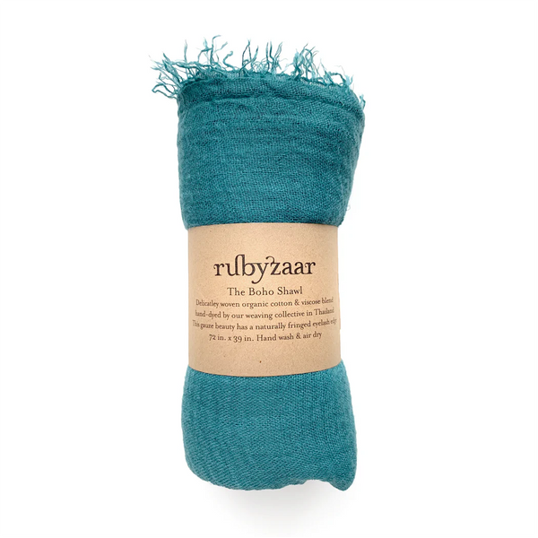 rubyzaar boho shawl