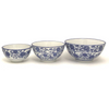 Blue Lotus & Vine Pattern Bowl in 3 sizes: 3.75"; 4.5"; 5"