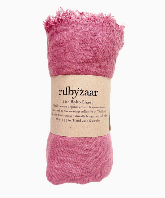 Rubyzaar Boho Organic Shawl