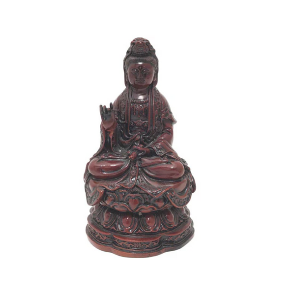 Sitting Guan Yin Figurine