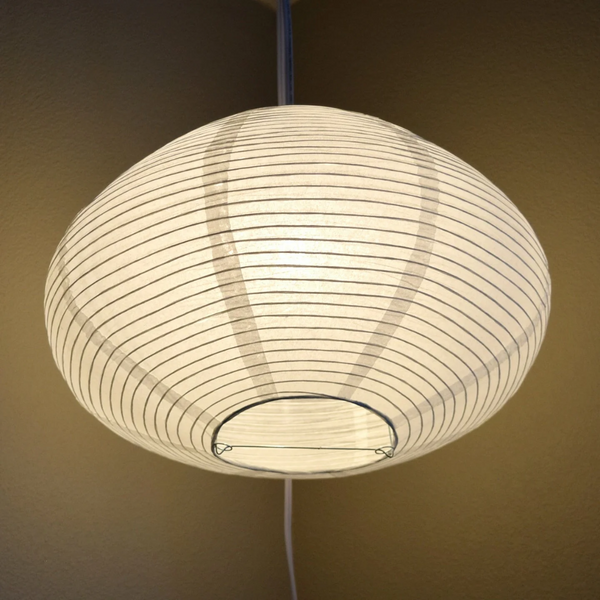 Bulbous-Shaped Paper Lantern - White – Pearl River Mart