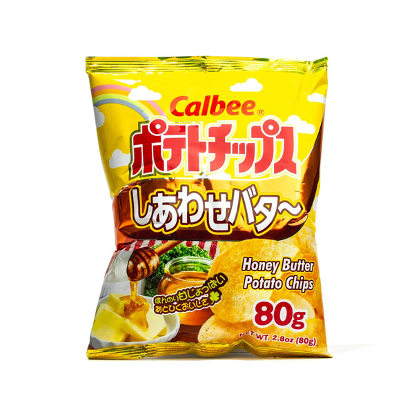 Calbee Honey Butter flavored potato chips