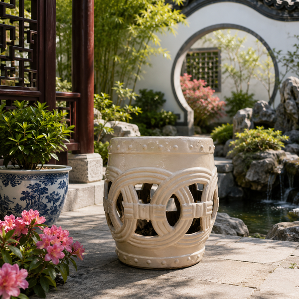 Rope Garden Stool