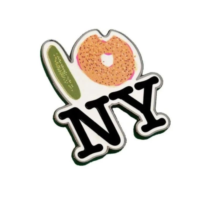 Enamel Pin - Pickle Bagel NY