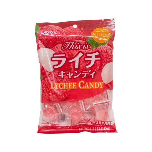 Bag of Kasugai lychee hard candy