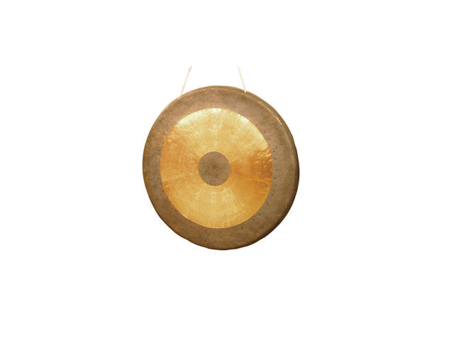 12" Bulls Eye Brass Gong with Mallet