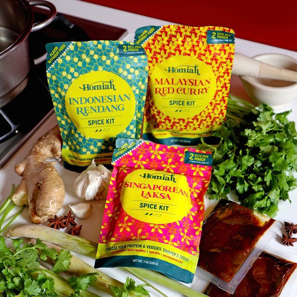 Southeast Asian style flavor packets