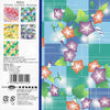 Miyabi Chiyogami - Floral Print Origami Paper - 6" x 6" back packaging