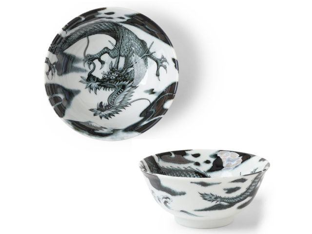Flying Dragon on Cloud Design Ceramic Series