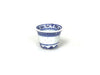 Classic Design - Hand Painted Mini Teacup: Blue on White - Rice Pattern