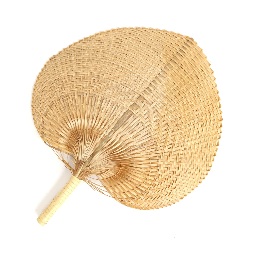 Braided Bamboo Fan