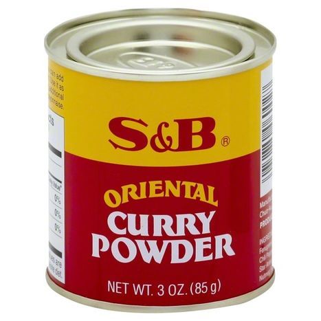 Can of curry powder