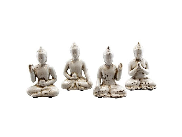 Ceramic Resting Buddha - 4"H ( 759av )
