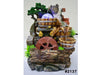 Water Fall Fountain - Four Barrels 3 Tier Watermill with Ball