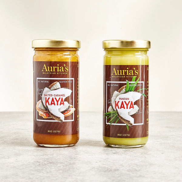 Jars of Auria's Kitchen kayas
