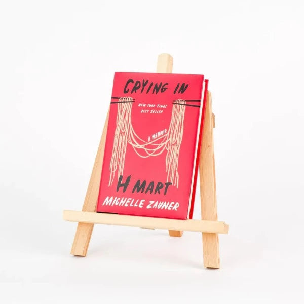 Crying in HMart on an Easel