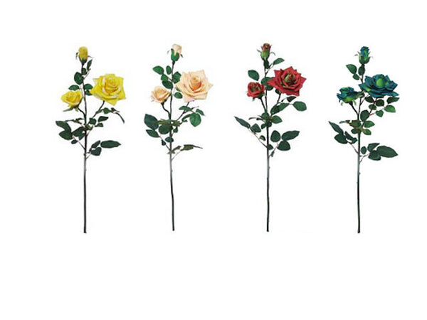 Artificial Flowers - Rose Branch