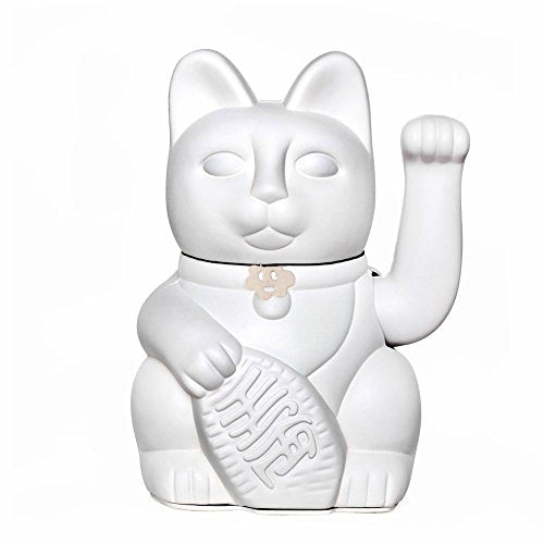 chinese lucky cat in white color