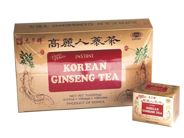 Instant Korean Ginseng Tea (Box of 100 Sachets)