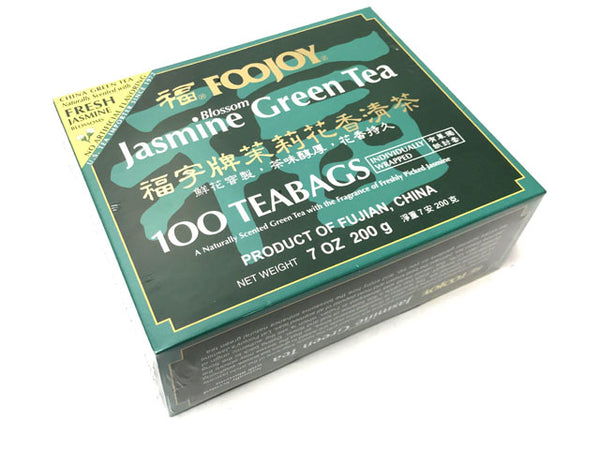 Foojoy jasmine green tea- 100 teabags