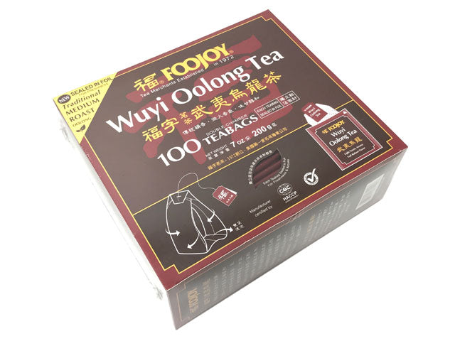 Foojoy Wuyi Mtn. Oolong Tea - Foiled Wrapped Teabag
