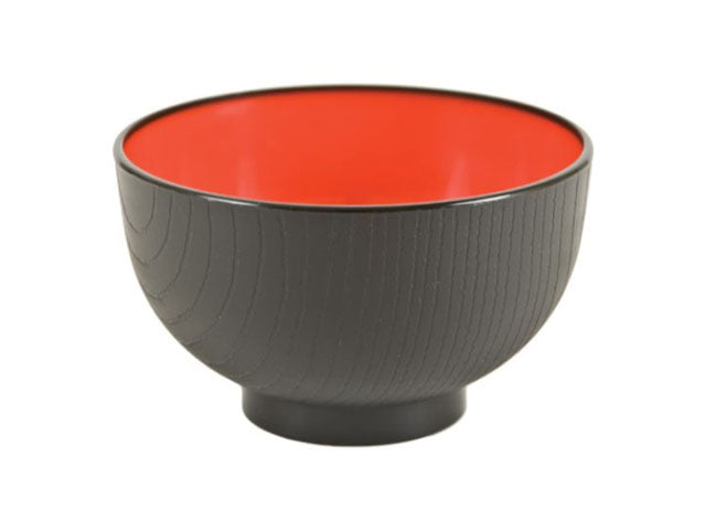 Microwavable 2-tone Lacquer Bowl - 4.5"
