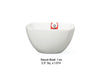 Omakase white ceramic sauce bowl
