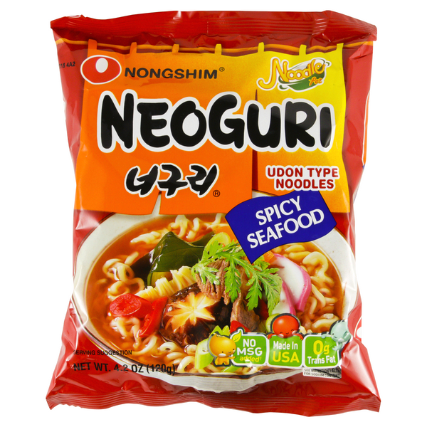 Nongshim Neoguri Spicy Seafood Noodle Soup