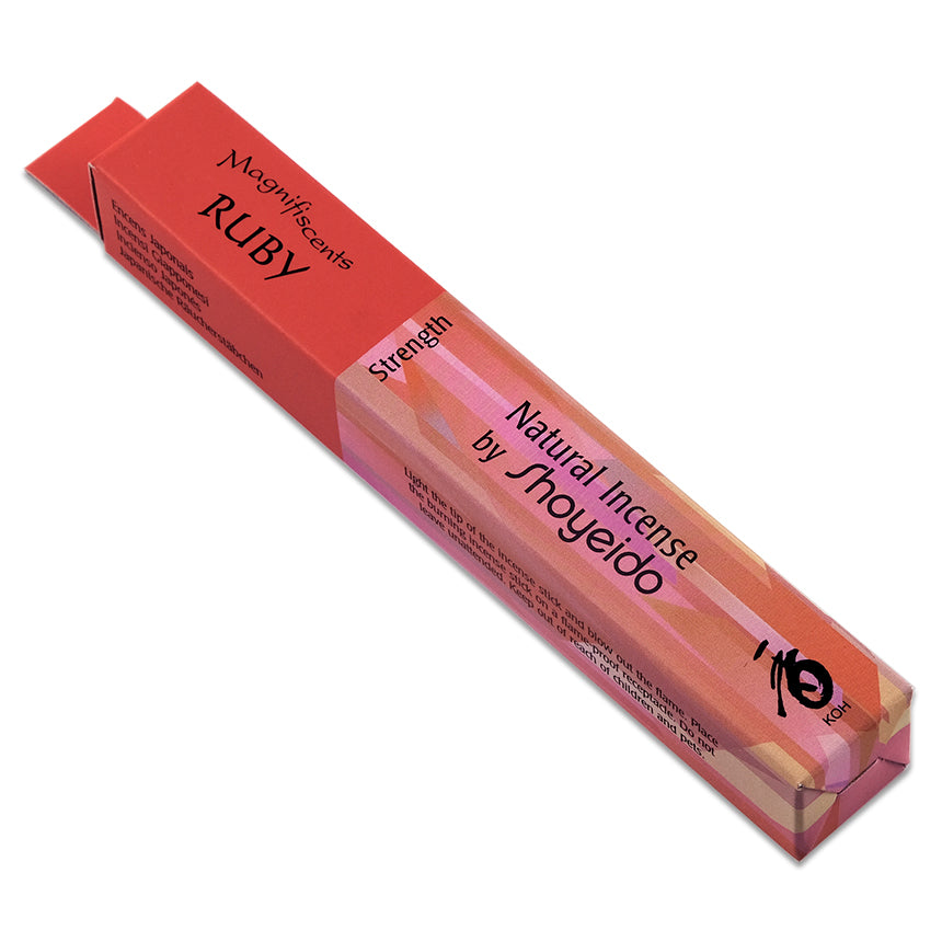 Shoyeido Magnifiscents Incense - Ruby