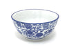 blue lotus and vine pattern bowl