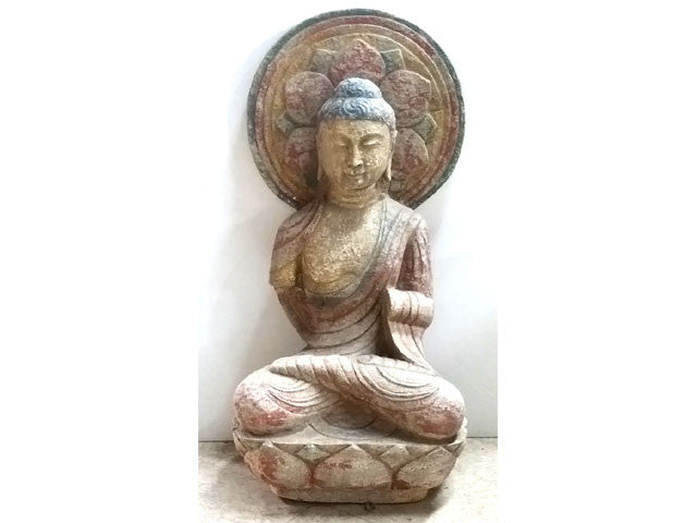 Granite Sitting Buddha Statue