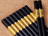 fortune design black chopstick- 10 pairs