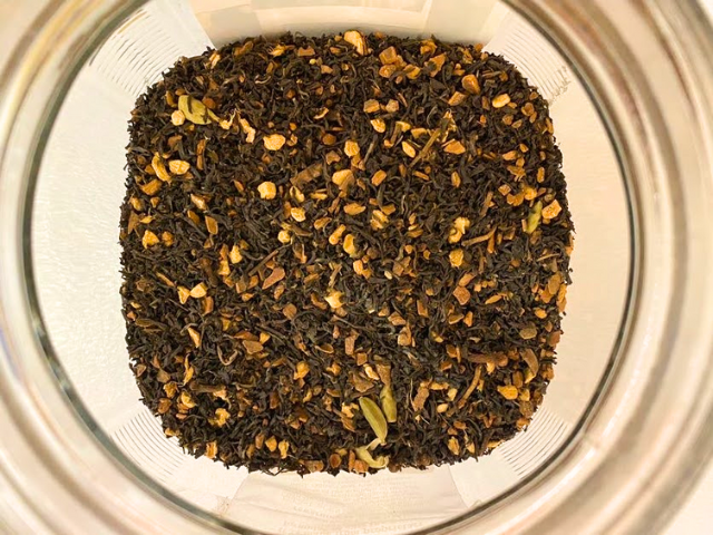 Organic Masala Chai in a jar