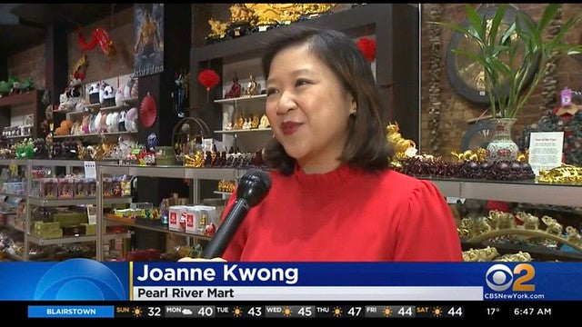 Joanne Kwong speaking to CBS