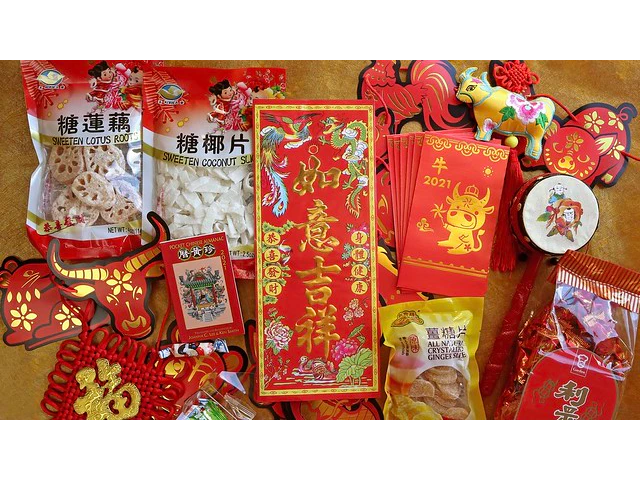 Items from Lunar New Year Friendship Box