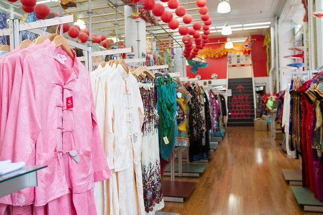 Interior of Tribeca Pearl River store