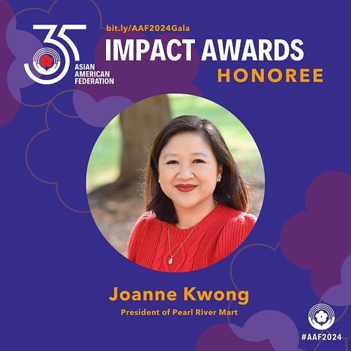 Asian American Federation's 35th Anniversary Award Honoree announcement with Joanne Kwong