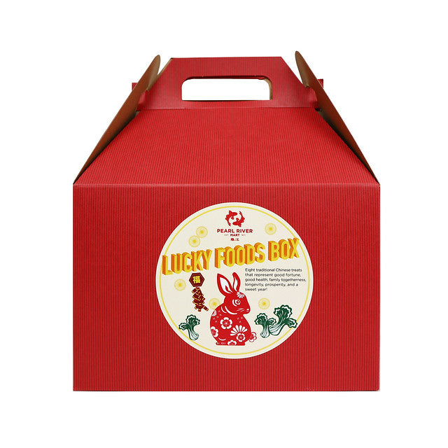 Lucky Foods carryout box