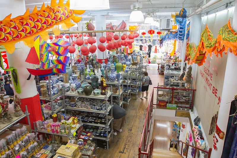 Inside of Pearl River Mart at Tribeca