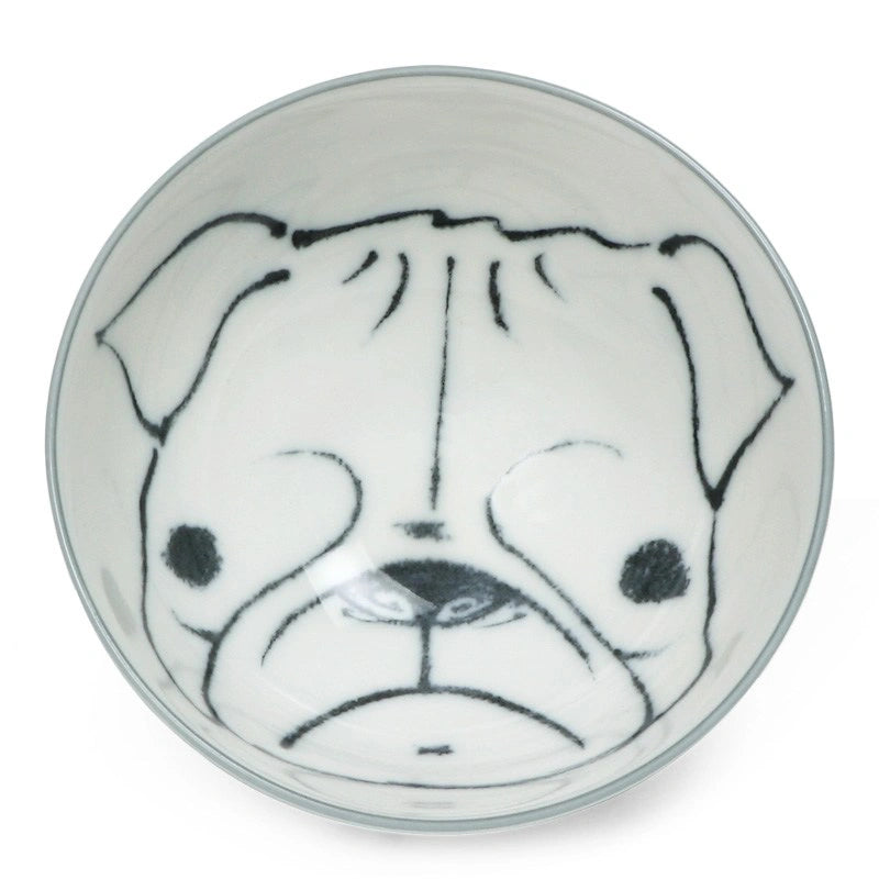 Dog Days Pug Rice Bowl