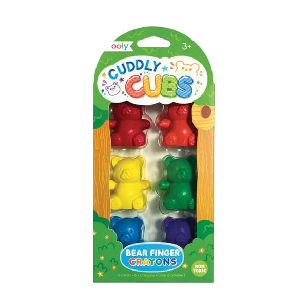 Cuddly Cub Bears- Finger Crayons