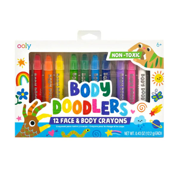 Body Doodlers Face- Face and Body Crayons