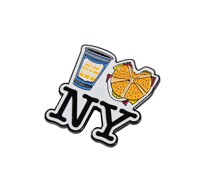 Bacon Egg & Cheese NY Enamel Pin