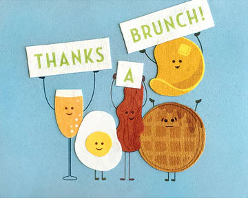 Handcrafted Cards: Thanks a Brunch