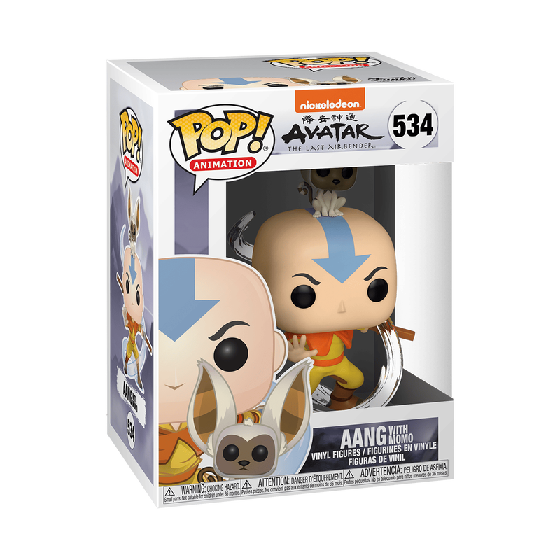 Funko Pop! Aang with Momo