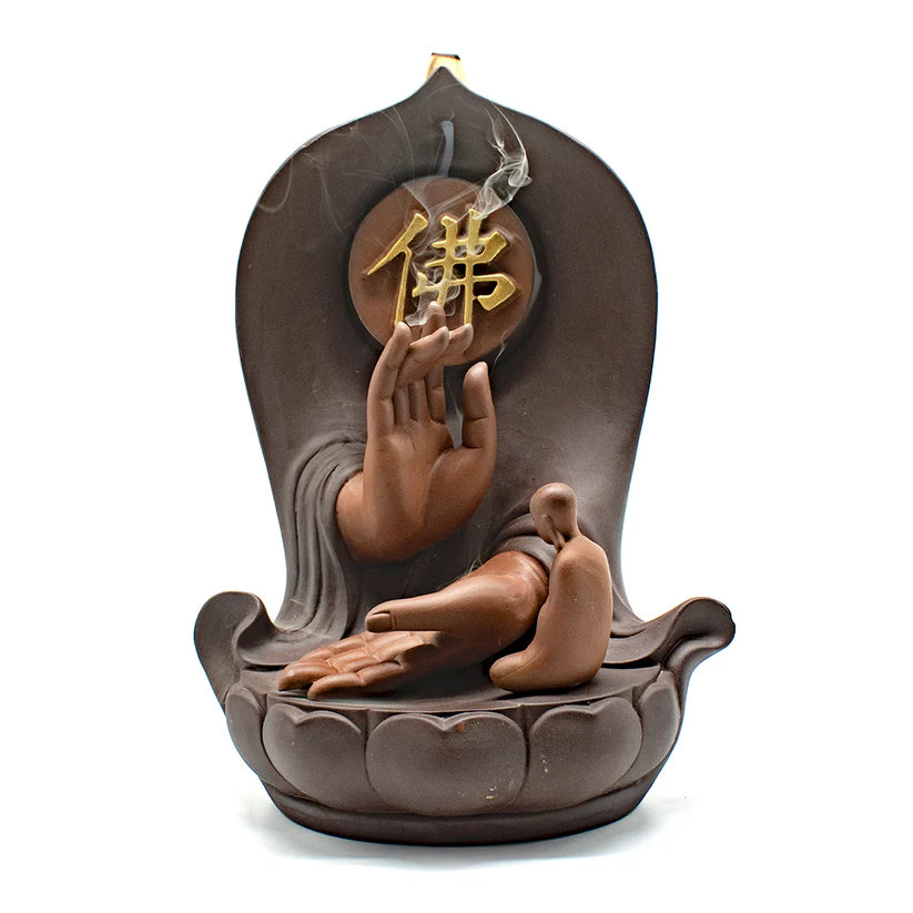 Serenity Hand Backflow Incense Burner